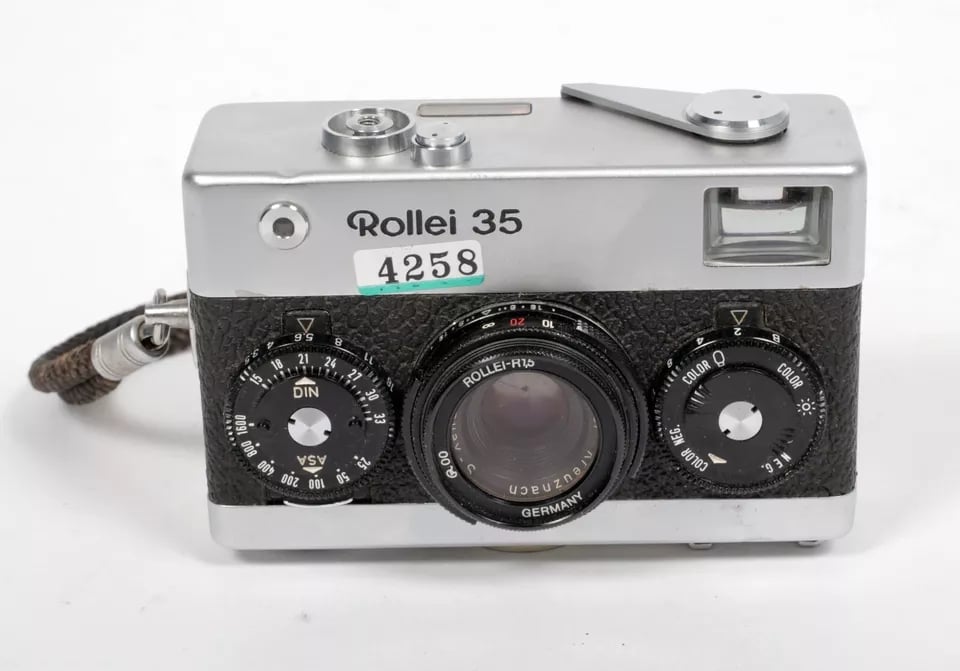 Rollei 35 Singapore 35mm camera S Xenar 40mm F3.5 lens *CLA* TESTED #4258